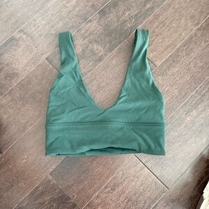 lululemon athletica Deep Green Sports Bra